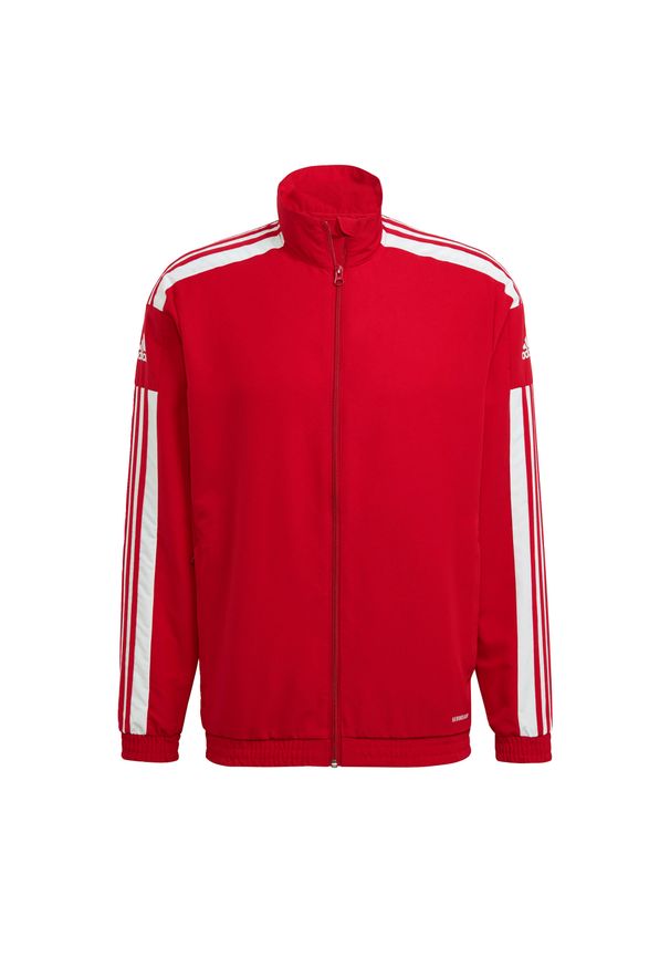 Adidas - Bluza męska adidas Squadra 21 Presentation Jacket. Kolor: czerwony, wielokolorowy, biały