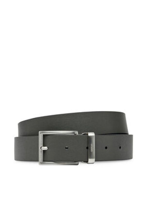 Guess Pasek Męski Not Coordinated Belts BM7657 LEA35 Granatowy. Kolor: niebieski. Materiał: skóra