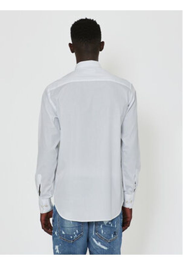 Richmond X Koszula Liddo UMP24230CA Biały Slim Fit. Kolor: biały. Materiał: bawełna