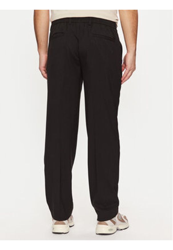 Jack & Jones - Jack&Jones Spodnie materiałowe Karl 12267059 Czarny Loose Fit. Kolor: czarny. Materiał: syntetyk