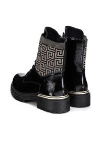 Rieker Trzewiki 72607-00 Czarny. Kolor: czarny. Materiał: skóra #5