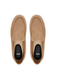 BOSS Espadryle Madeira Mocc 50563149 Beżowy. Kolor: beżowy. Materiał: zamsz, skóra #5