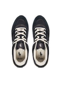 Polo Ralph Lauren Sneakersy Train 89 V2 809973975004 Czarny. Kolor: czarny. Materiał: zamsz, skóra #5