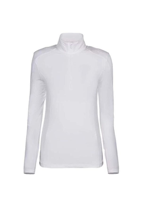 Bluza damska CMP 30L1086. Kolor: biały. Materiał: polar. Sezon: zima