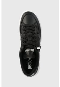 Just Cavalli sneakersy kolor czarny 75QA3SB5 ZP279 899. Zapięcie: sznurówki. Kolor: czarny. Materiał: guma #2