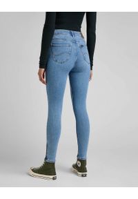 Lee - LEE SCARLETT HIGH ZIP DAMSKIE SPODNIE JEANSOWE PARTLY CLOUDY L31BERPA