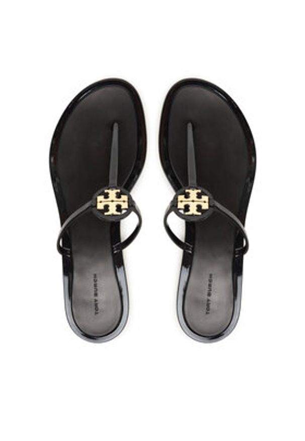 Tory Burch Japonki Mini Miller Jelly 166808 Czarny. Kolor: czarny