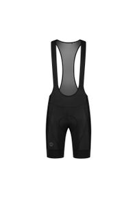 ROGELLI - Spodenki rowerowe męskie Rogelli Essential. Kolor: czarny