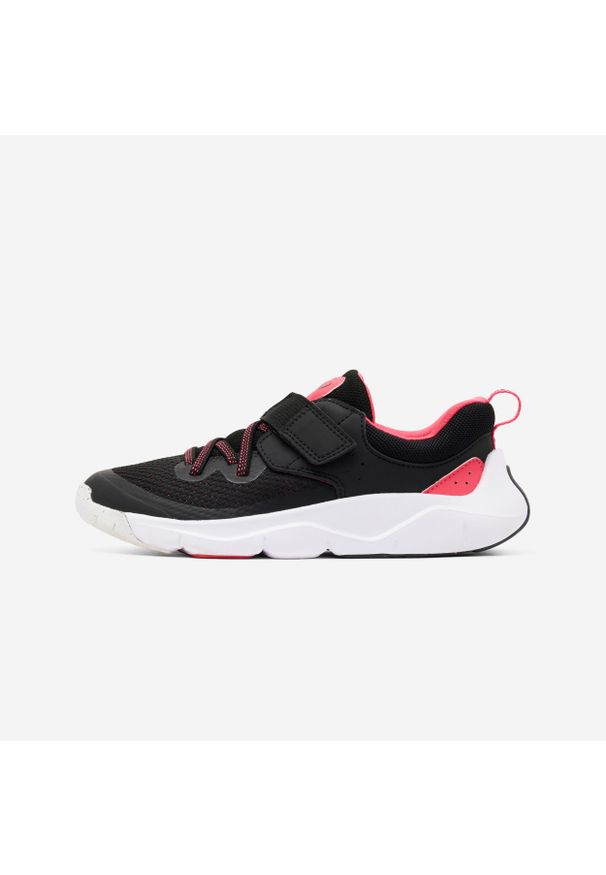 Buty dla dzieci Decathlon Playful Fast Scratch. Kolor: wielokolorowy, różowy, czarny. Materiał: tkanina. Szerokość cholewki: normalna