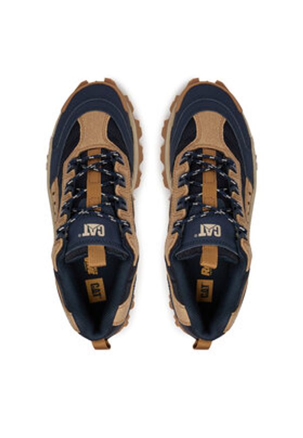 CAT Footwear Sneakersy Intruder P111565 Brązowy. Kolor: brązowy. Materiał: skóra