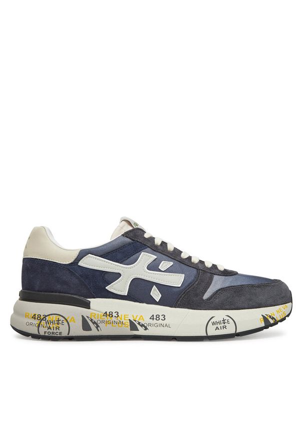 Sneakersy Premiata. Kolor: niebieski