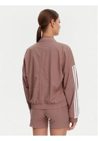 Adidas - adidas Kurtka bomber Essentials 3-Stripes JD5318 Różowy Loose Fit. Kolor: różowy. Materiał: syntetyk #4