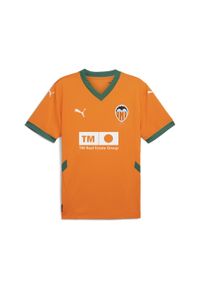 Puma - Męska trzecia koszulka Valencia CF 24/25 PUMA Rickie Orange Vine. Kolor: pomarańczowy, żółty, wielokolorowy