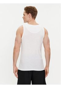 Brave Soul Tank top MV-149GRAYLING Biały Straight Fit. Kolor: biały. Materiał: bawełna #3