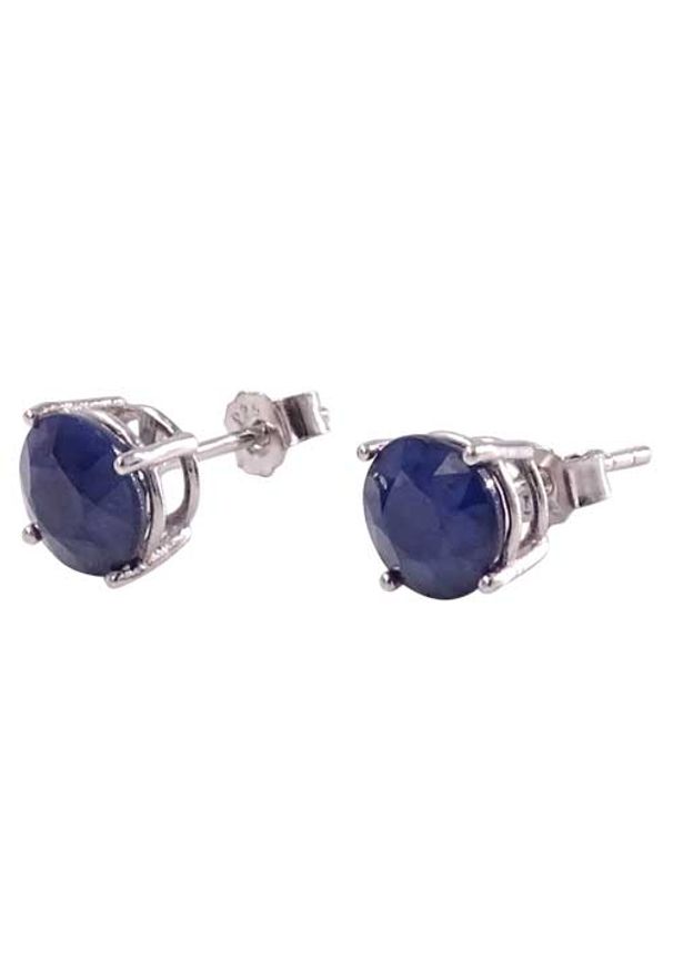 Braccatta - GALA Srebrne kolczyki z szafirami 1,7 ct.. Materiał: srebrne. Kolor: srebrny. Kamień szlachetny: szafir