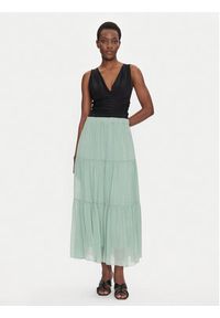 Dixie Spódnica maxi G207W007A Zielony Regular Fit. Kolor: zielony. Materiał: jedwab