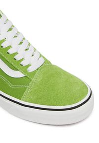 Vans Tenisówki Old Skool VN000D7ZFPB1 Zielony. Kolor: zielony. Materiał: zamsz, skóra #6