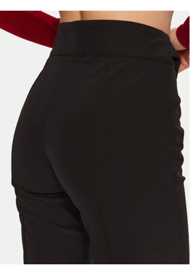 Babylon Spodnie materiałowe S00507 Czarny Regular Fit. Kolor: czarny. Materiał: syntetyk