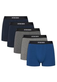 Cristiano Ronaldo CR7 Komplet bokserek 8123-49 Kolorowy. Materiał: bawełna. Wzór: kolorowy #1