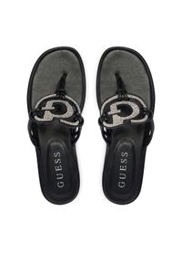Guess Japonki FLJSM2 SAT21 Czarny. Kolor: czarny. Materiał: skóra #1