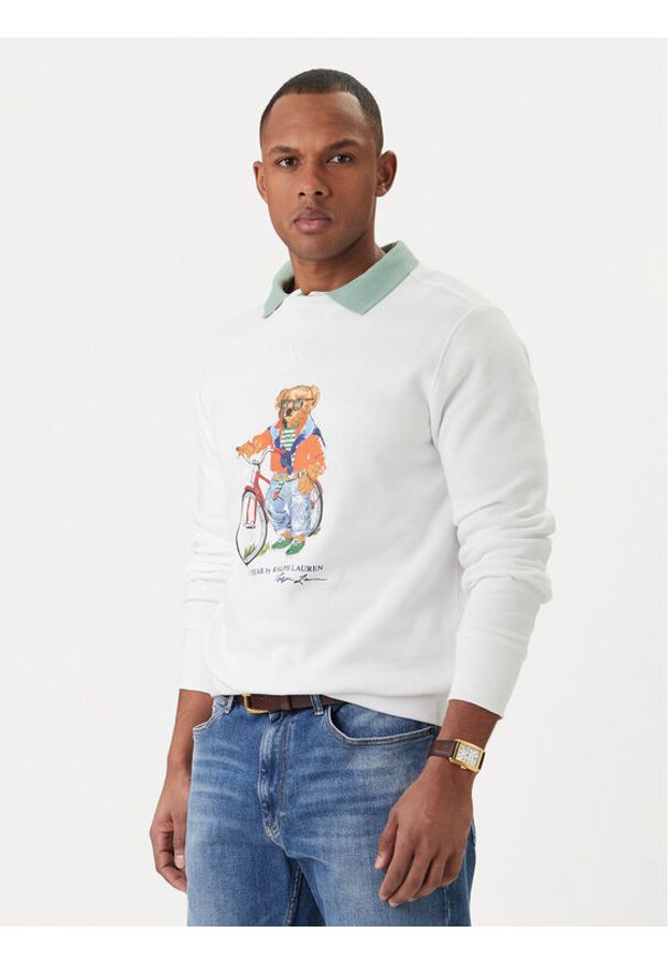 Polo Ralph Lauren Bluza 710B14616001 Biały. Typ kołnierza: polo. Kolor: biały. Materiał: bawełna