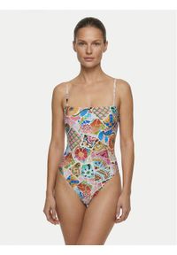 Seafolly Strój kąpielowy Beach Bohème 11182-300 Różowy. Kolor: różowy. Materiał: syntetyk #1