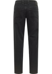 Męskie Spodnie Jeansowe Mustang Style Oregon Slim K Denim Black 1015546 4000 940 #7