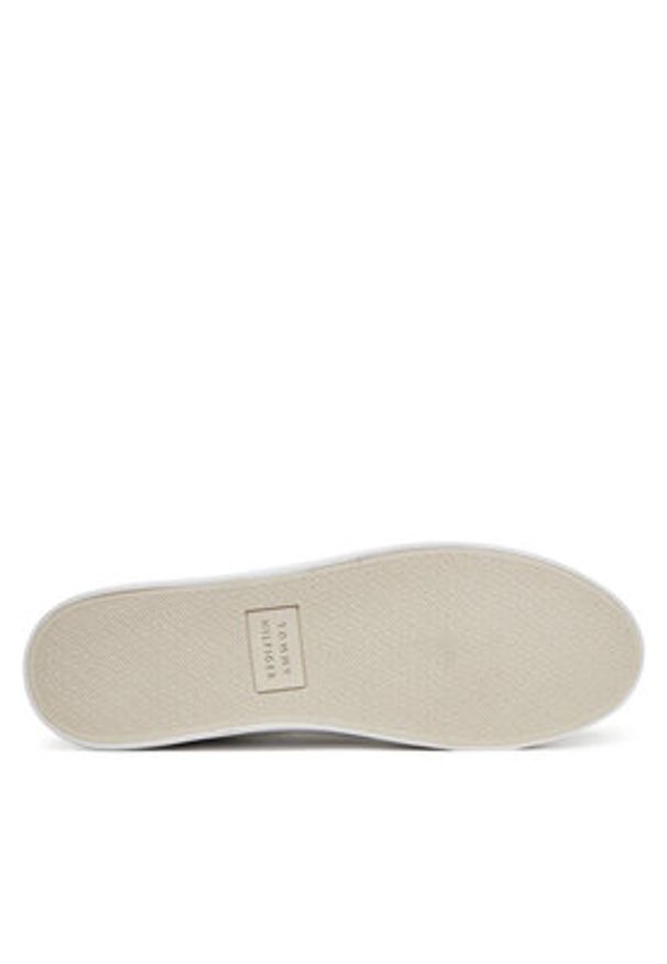 TOMMY HILFIGER - Tommy Hilfiger Tenisówki Th Hi Vulc Low Core Chambray FM0FM05389 Szary. Kolor: szary. Materiał: materiał