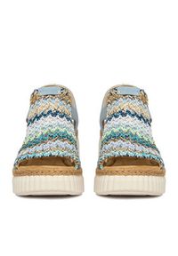 Rieker Sandały CEO-69172-91 Niebieski. Kolor: niebieski. Materiał: materiał #6