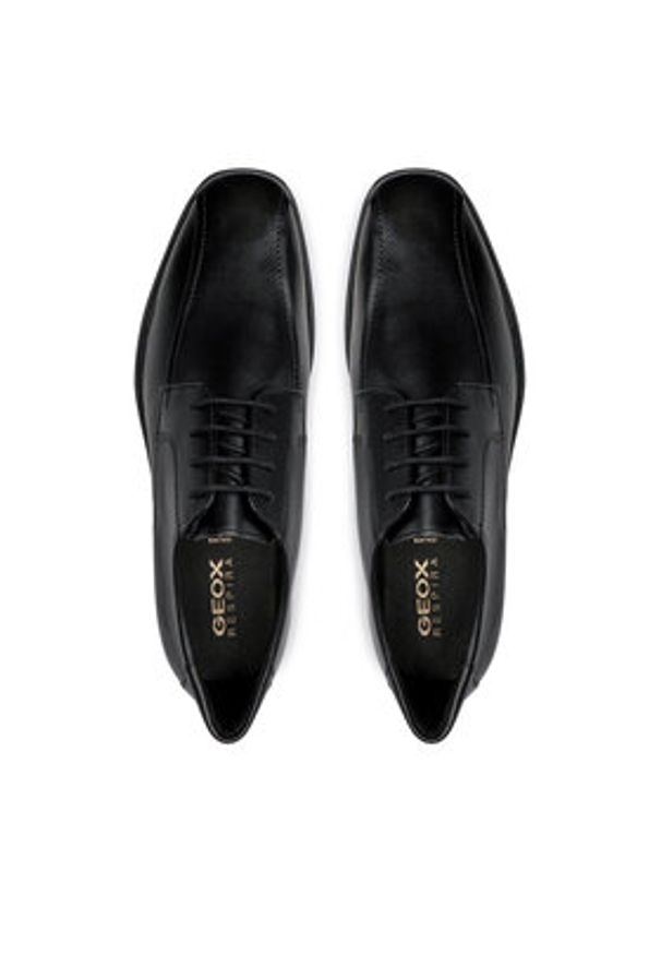 Geox Półbuty U Brandolf A U024VA 00043 C9999 Czarny. Kolor: czarny. Materiał: skóra