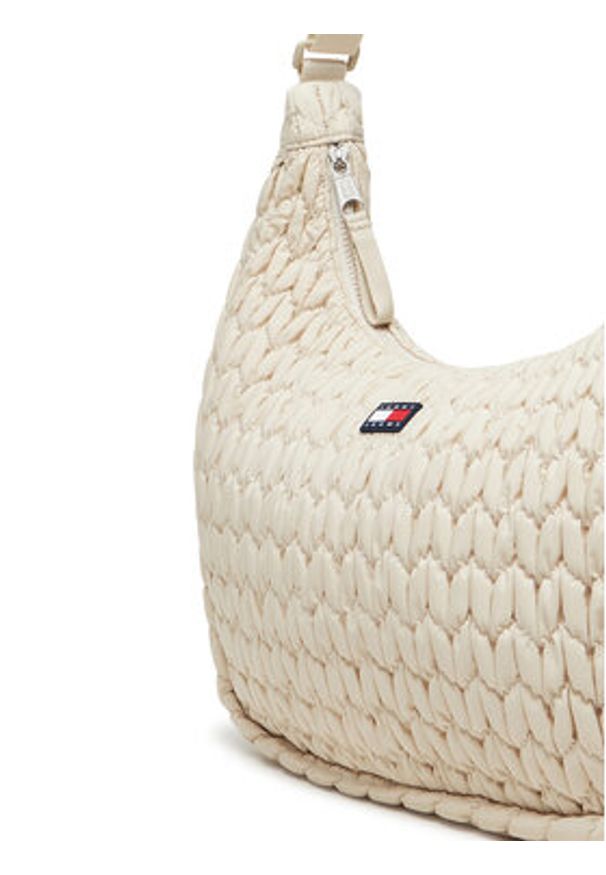 Tommy Jeans Torebka Tjw Urban Large Quilted AW0AW17929 Beżowy. Kolor: beżowy