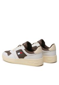 Tommy Jeans Sneakersy Tjm Basket Color EM0EM01215 Brązowy. Kolor: brązowy. Materiał: skóra