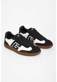 Balmain - Sneakersy męskie skórzane Swan BALMAIN. Materiał: skóra #1