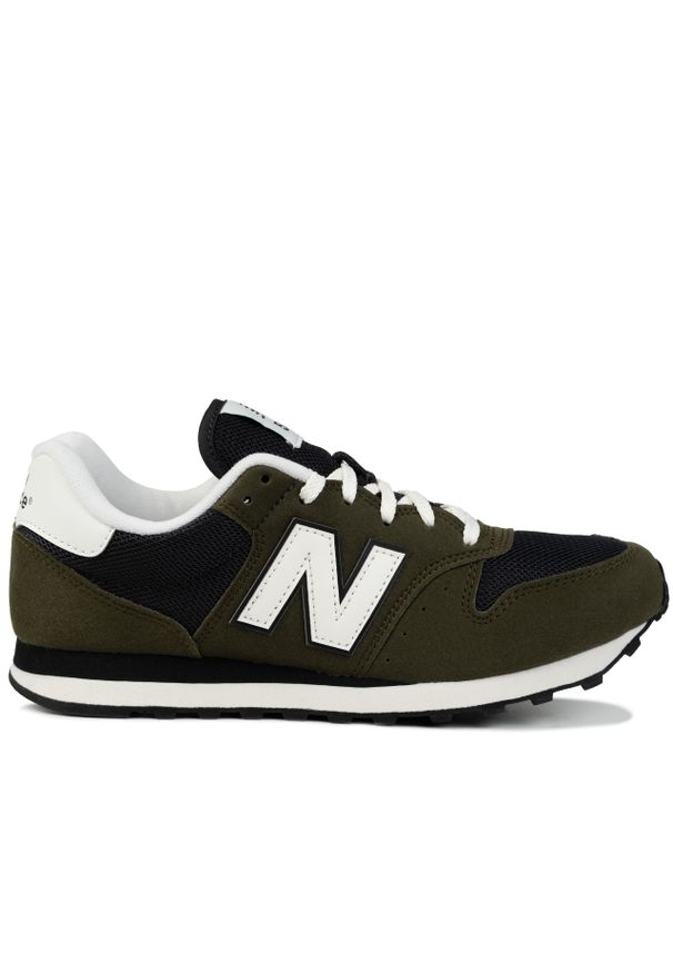 Buty męskie sportowe New Balance. Kolor: czarny, zielony, biały, wielokolorowy. Sport: turystyka piesza