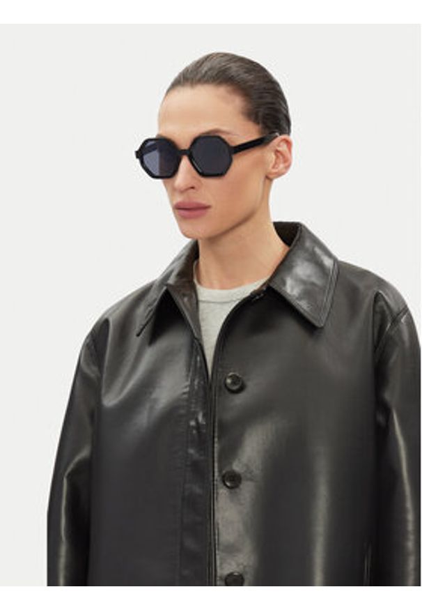 Jenny - JENNY Okulary przeciwsłoneczne 4WF-011-SS25 Czarny. Kolor: czarny