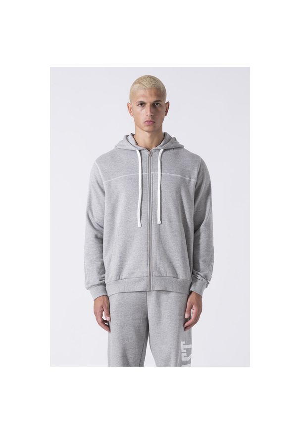 EVERLAST - Giacca Capp Felpa. Kolor: szary. Sport: fitness
