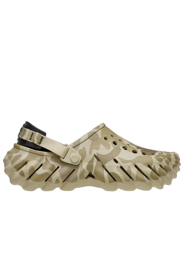 Klapki unisex Crocs Echo Duck Clog 211981-2YJ - beżowe. Kolor: beżowy. Materiał: materiał. Sezon: lato