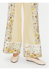 Munthe Spodnie materiałowe Febert 251140025118 Beżowy Relaxed Fit. Kolor: beżowy. Materiał: jedwab #4