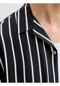 Jack & Jones Koszula Jeff 12288853 Czarny Relaxed Fit. Kolor: czarny. Materiał: wiskoza #2