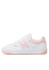 New Balance Sneakersy BB480LPH Biały. Kolor: biały. Materiał: skóra #3