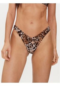 Guess Dół od bikini E4GO17 MC04R Brązowy. Kolor: brązowy. Materiał: syntetyk #1