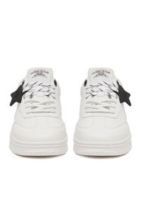 Guess Jeans Sneakersy EO-GSJ120 Kremowy. Kolor: kremowy. Materiał: skóra #7