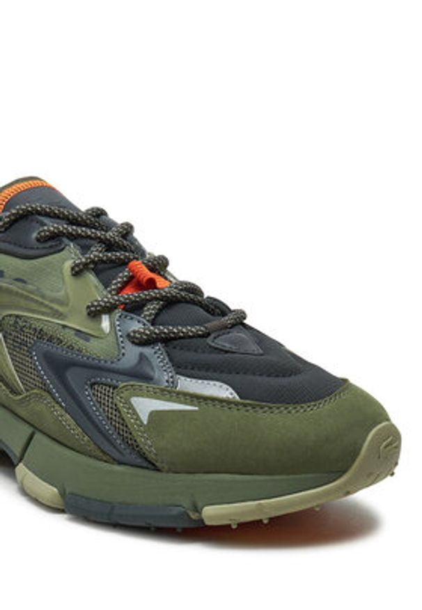 Lacoste Sneakersy 7-48SMA0062 Zielony. Kolor: zielony. Materiał: materiał
