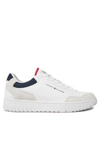 TOMMY HILFIGER - Sneakersy Tommy Hilfiger. Kolor: biały