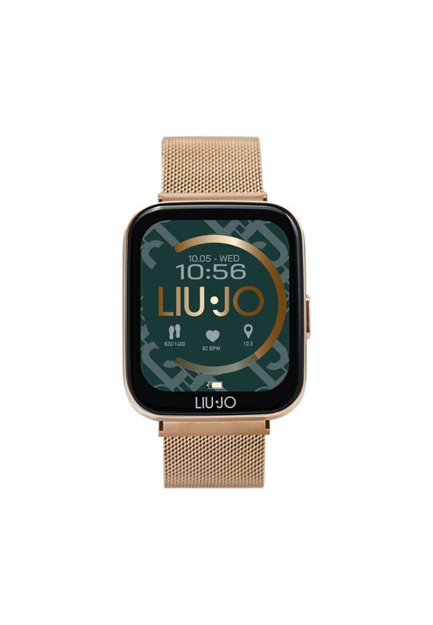 Liu Jo Smartwatch Voice Slim SWLJ084 Różowe złocenie. Rodzaj zegarka: smartwatch. Kolor: różowy