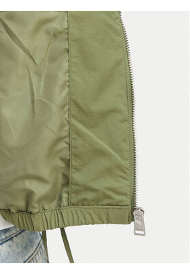 Tommy Jeans Kurtka przejściowa DW0DW22325 Zielony Regular Fit. Kolor: zielony. Materiał: syntetyk