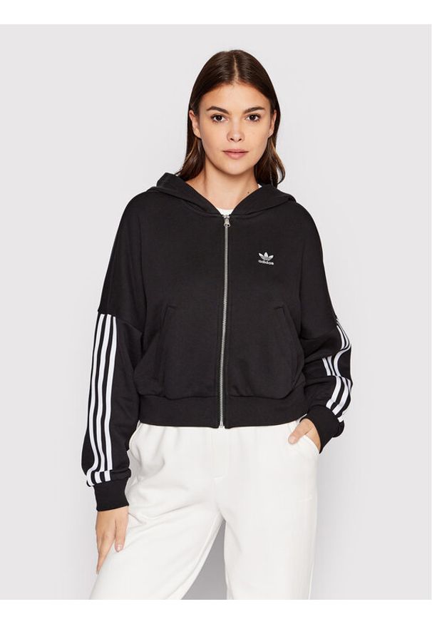 Adidas - Bluza adidas. Kolor: czarny