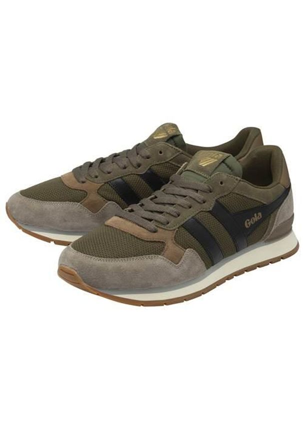 Buty do chodzenia męskie Gola Colorado 2024. Kolor: zielony, wielokolorowy. Materiał: zamsz, materiał, nylon. Szerokość cholewki: normalna. Sport: turystyka piesza