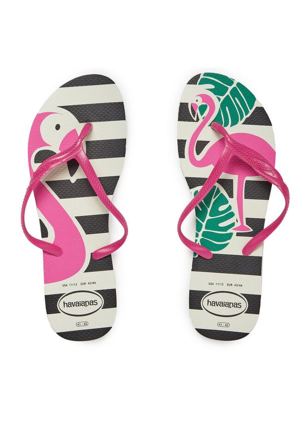 Japonki Havaianas. Wzór: kolorowy