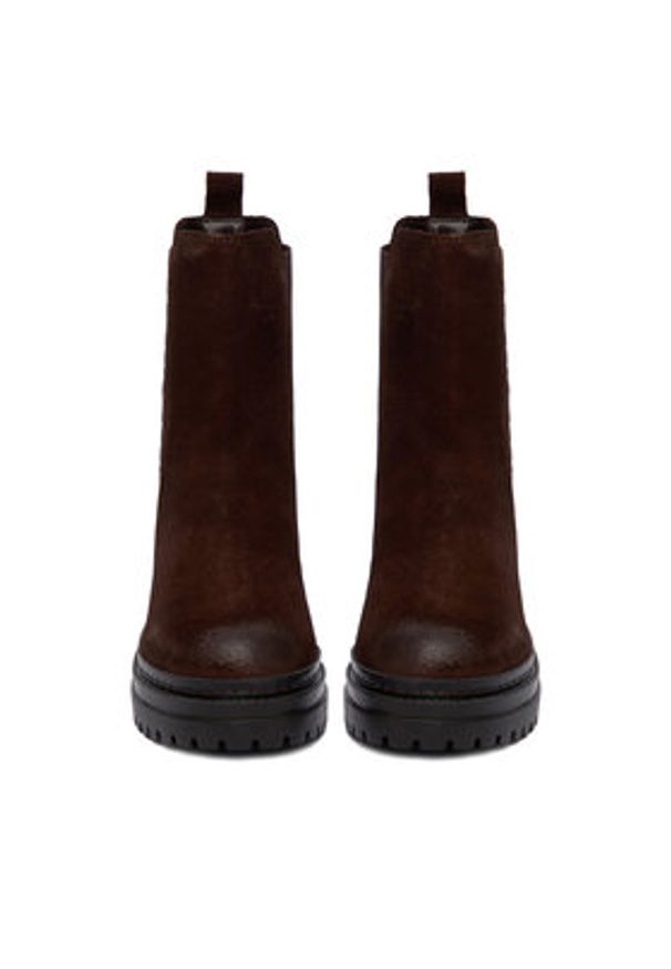 U.S. Polo Assn. Sztyblety CEO-VIZAG001W/ELE1 Brązowy. Kolor: brązowy. Materiał: zamsz, skóra